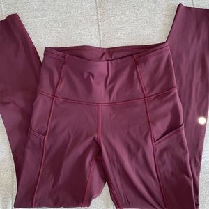 Lululemon Fast & Free High Rise Tight 25”